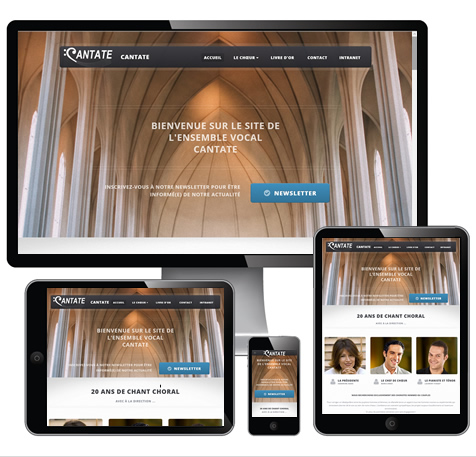 Site web responsive